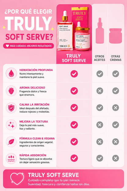 Aceite Truly Soft Serve