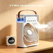 Ventilador Humidificador Portátil 2 en 1